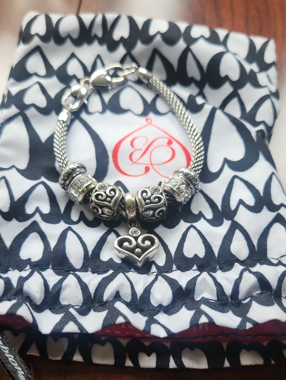 Brighton Beverly Glam Charm Bracelet With Charms
